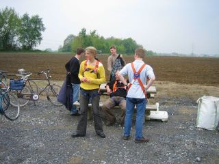 Bild 1 - Auf dem Windrad