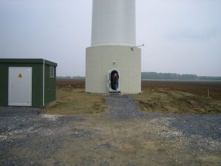 Bild 3 - Auf dem Windrad