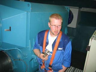 Bild 23 - Auf dem Windrad