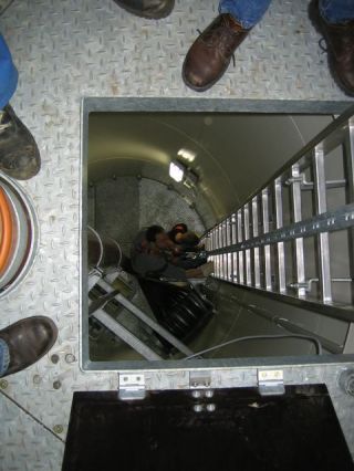 Bild 35 - Auf dem Windrad