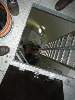 Bild 36 - Auf dem Windrad