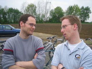 Bild 44 - Auf dem Windrad