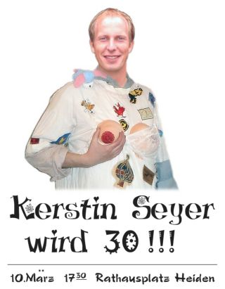 Bild 1 - Karstens 30. Geburtstag
